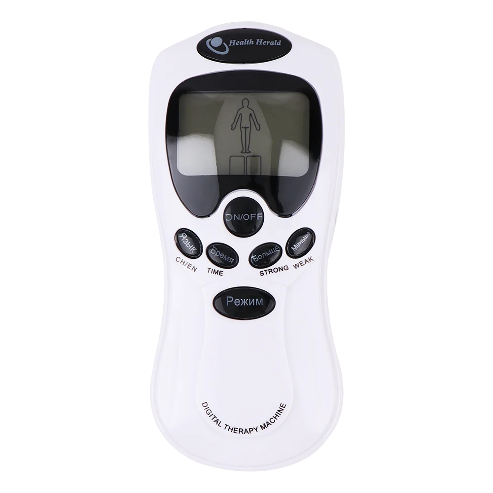 PulseFlex™ 8-Mode Digital Therapy Massager – EMS & TENS Muscle Stimulator for Face & Body Relief