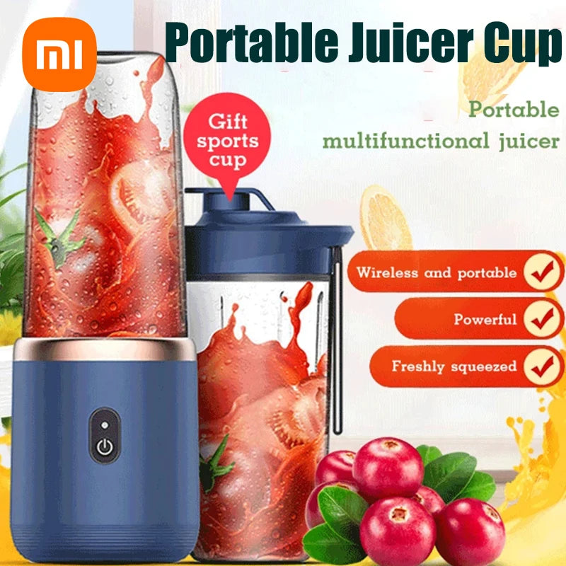 MIJIA™ Mini Juicer – Portable Power for Smoothies, Shakes & More