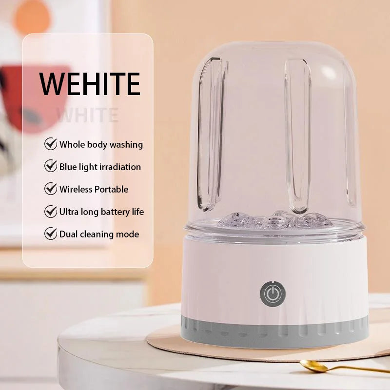 Mini Laundry Cup 1L Wireless Portable Underwear&Socks Automatic Washing Machine Rechargeable For Travel Home Dormitory