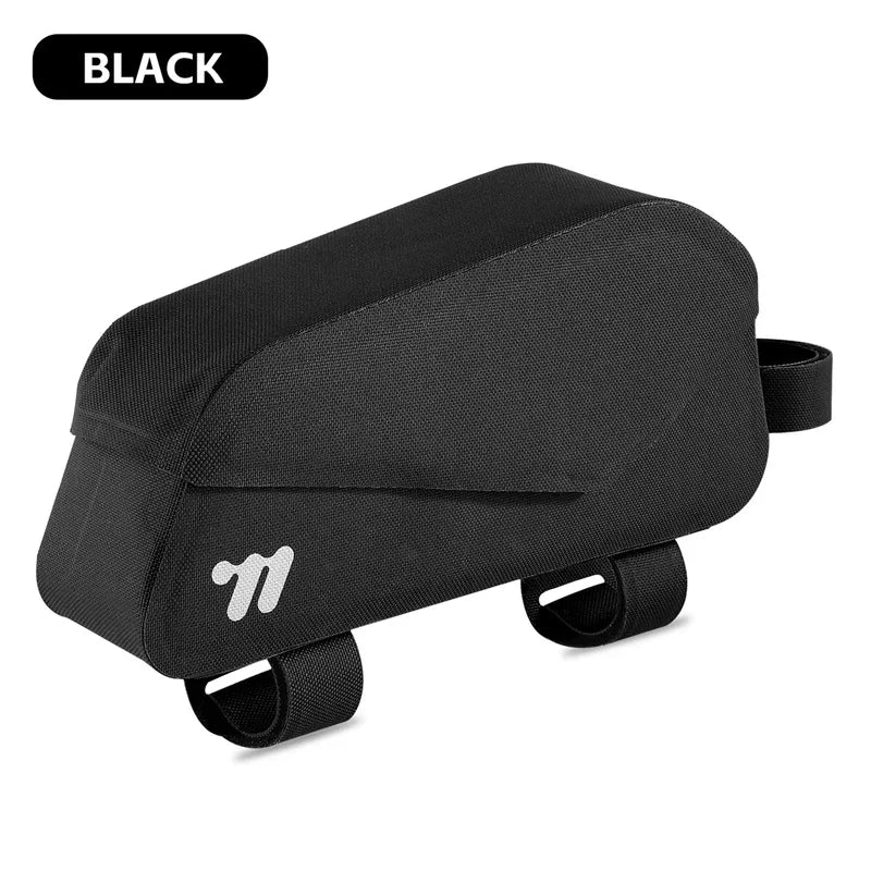 WEST BIKING Waterproof Bicycle Top Tube Bag Lightweight Bike Frame Pack Durable Cycling Storage Bag for Mountain and Road Bikes