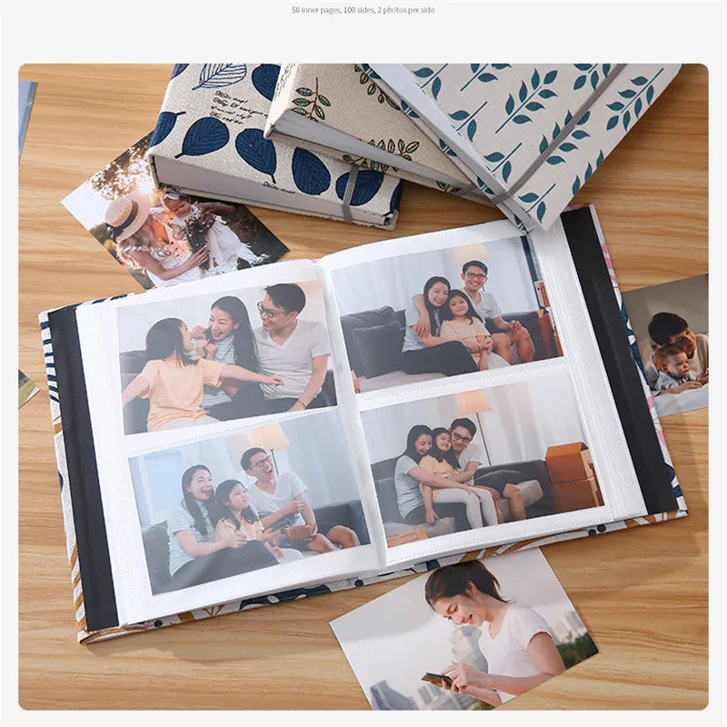 200/100 Pockets 4x6 Photos Album 10x15 Photocard Holder Baby Memories Instax Mini Film Kpop Collect Book Korea Family Keepsakes