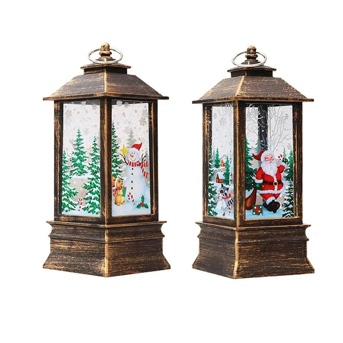 Santa's Glow Lantern - Magical Christmas Wind Light