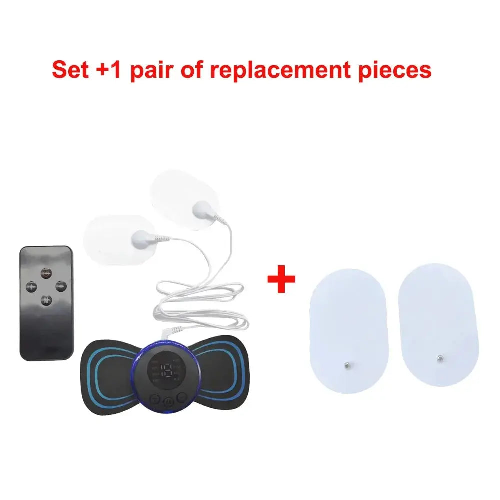 8-in-1 Rechargeable EMS Neck Massager – Relaxation at Your Fingertips