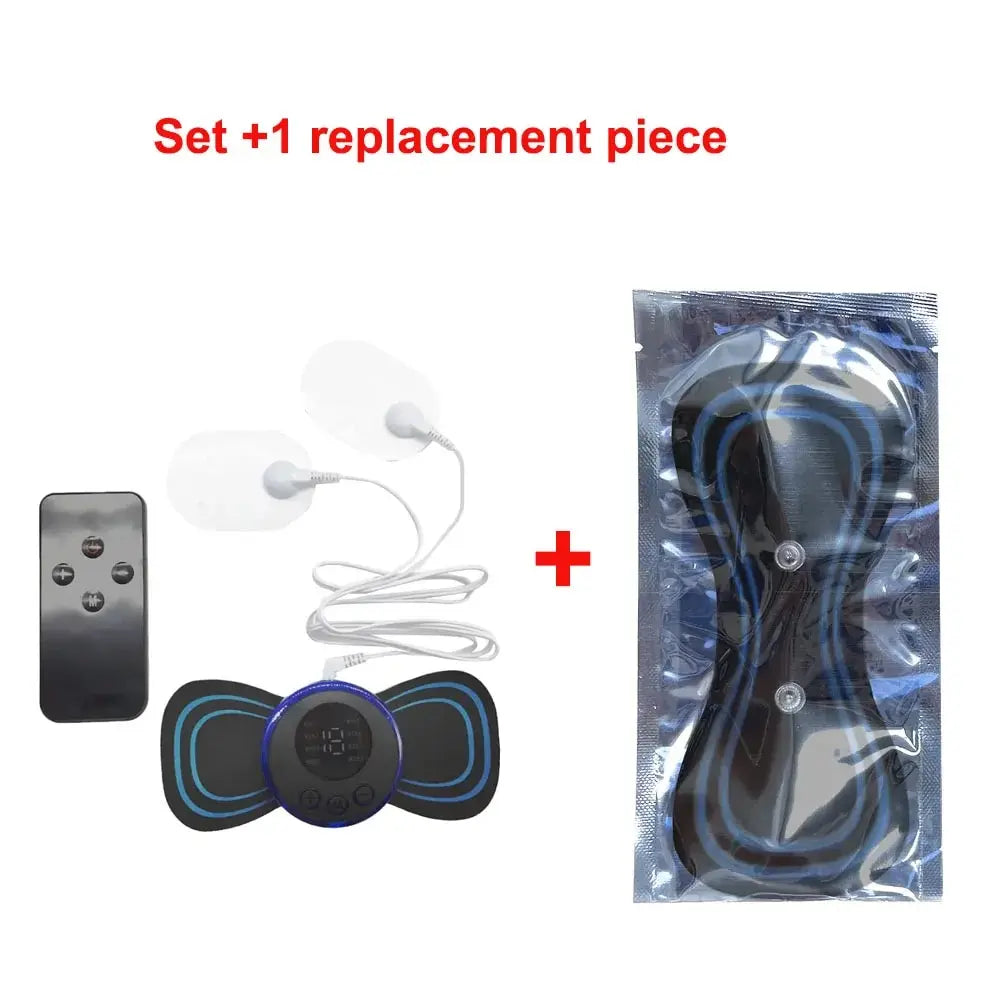 8-in-1 Rechargeable EMS Neck Massager – Relaxation at Your Fingertips