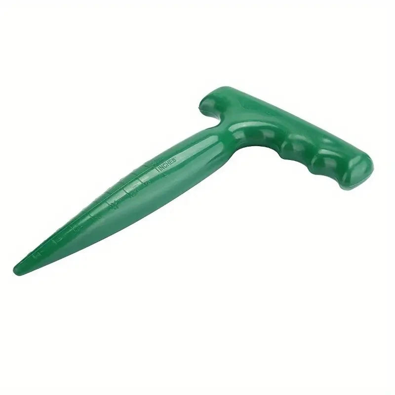 1pc Handheld Garden Hole Puncher Clear Scale Planting Tools Lightweight Digging Hole Tool Sowing Seeds Dispenser For Hole Diggin