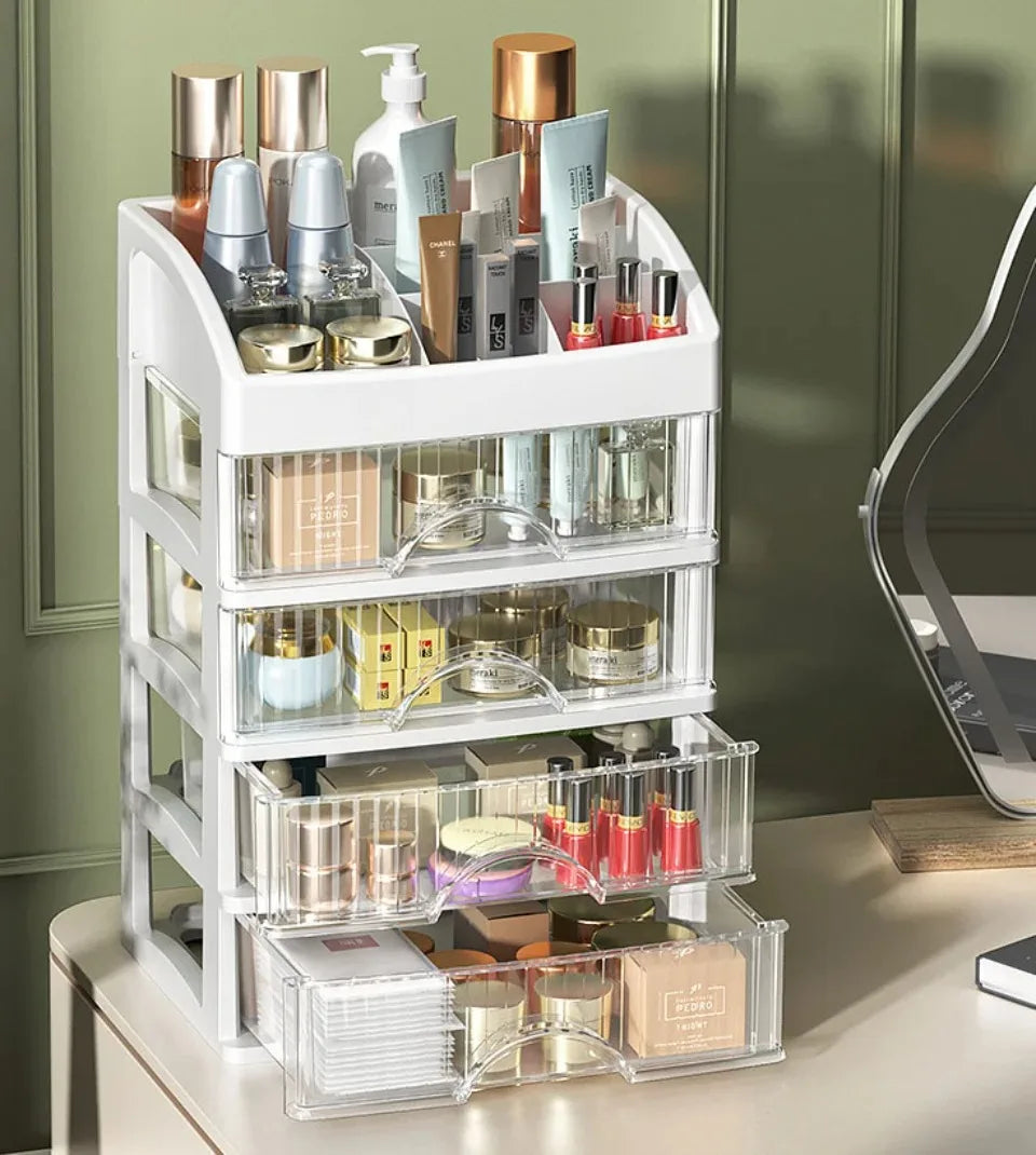 Sophisticated Makeup & Jewelry Storage