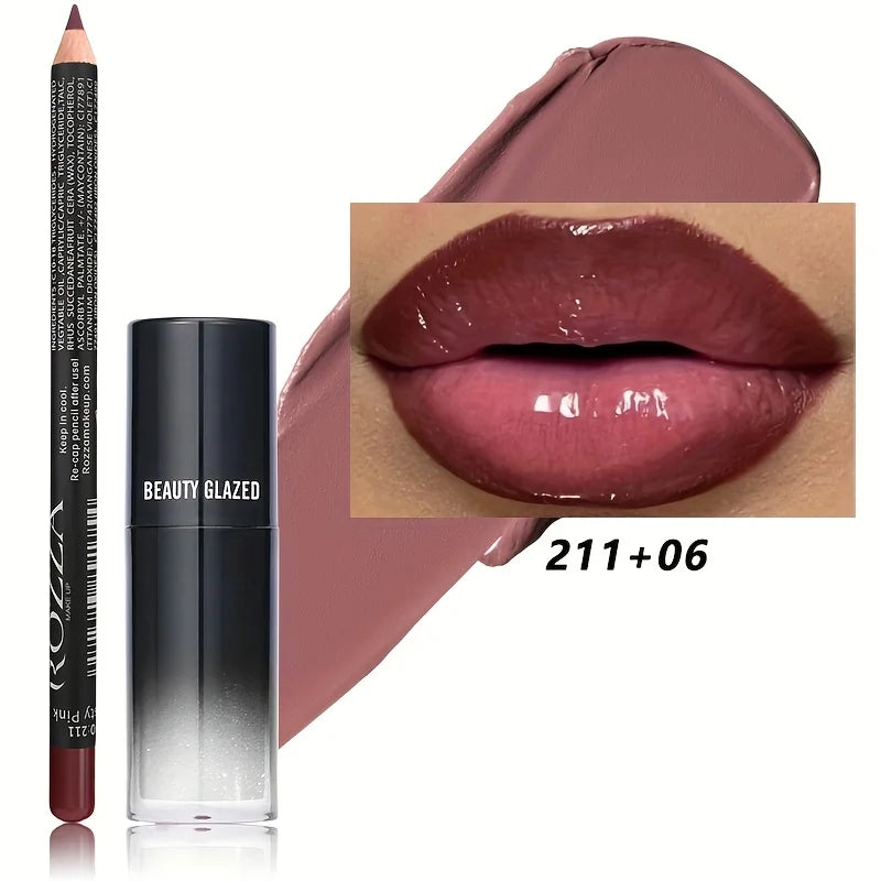 Lip Liner And Lip Oil Set