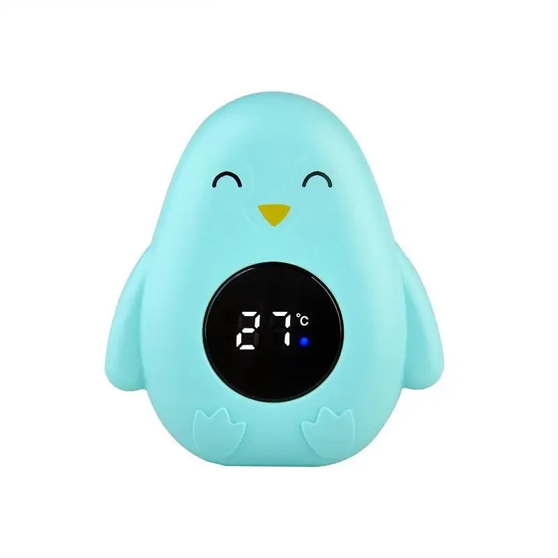 Digital Baby Bath Thermometer – Floating LED Temp Tester with Safety Alarm & Fun Cartoon Design