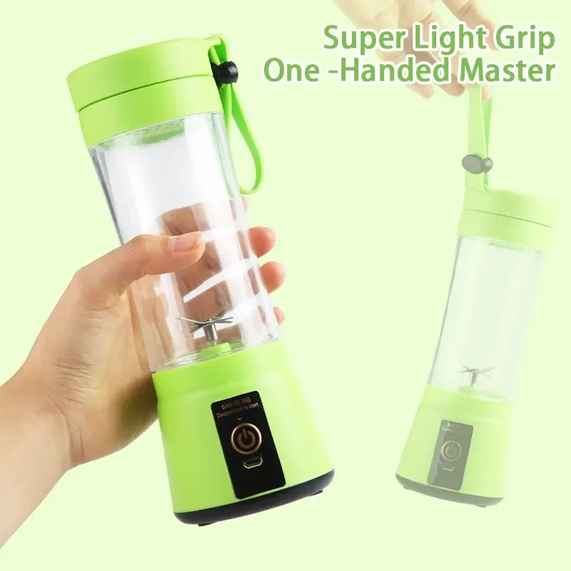 USB mini electric juicer smoothie milkshake machine portable automatic freshly squeezed fruit orange lemon kitchen blender