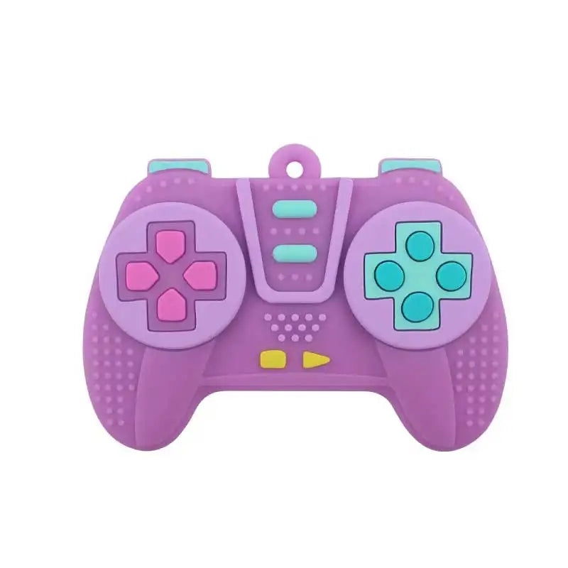 1Pc Grade Silicone Baby Teether Soothing Teether Early Educational Sensory Toys for Infant Teether Remote Control Shape