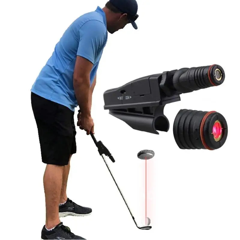 Golf Posture Lasers Red Lines Portable Putter Training Aids Putting Practice Swinging Plane Corrector