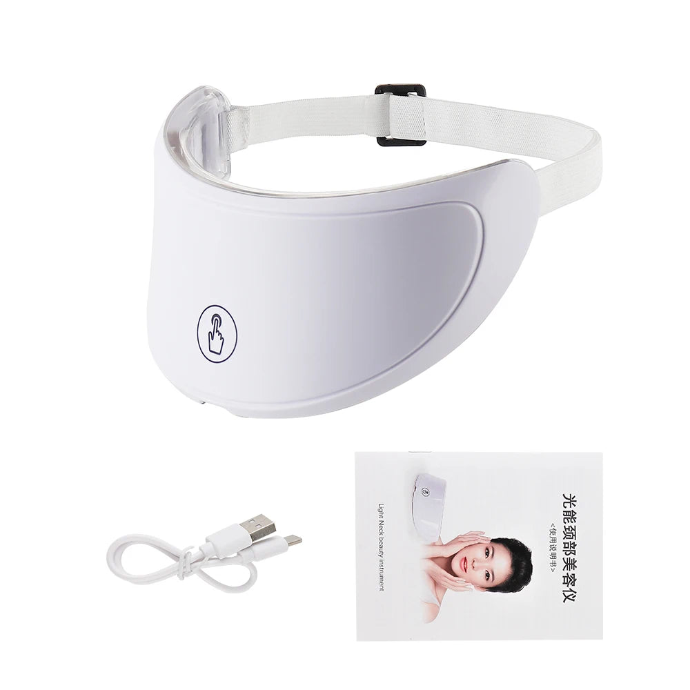 LED Face & Neck Beauty Massager – Skin Tightening & Rejuvenation Device