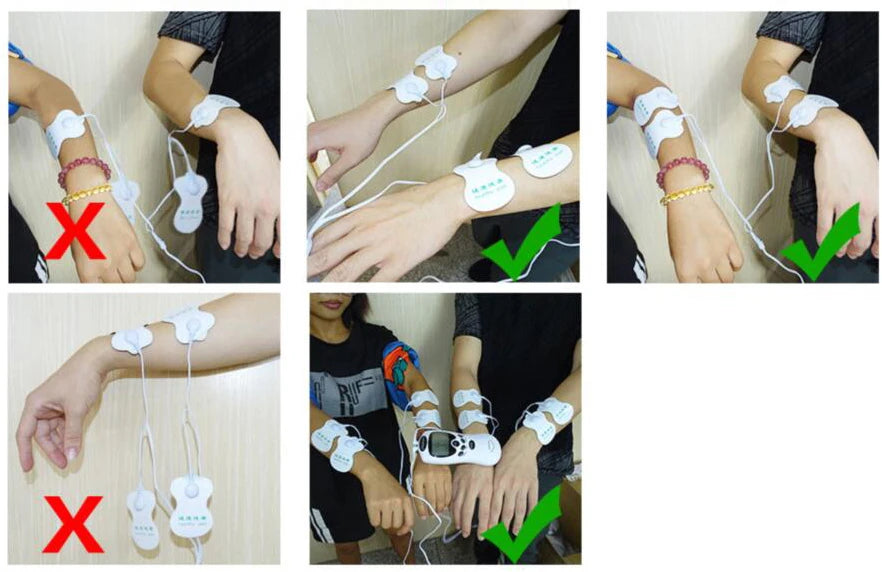 PulseFlex™ 8-Mode Digital Therapy Massager – EMS & TENS Muscle Stimulator for Face & Body Relief