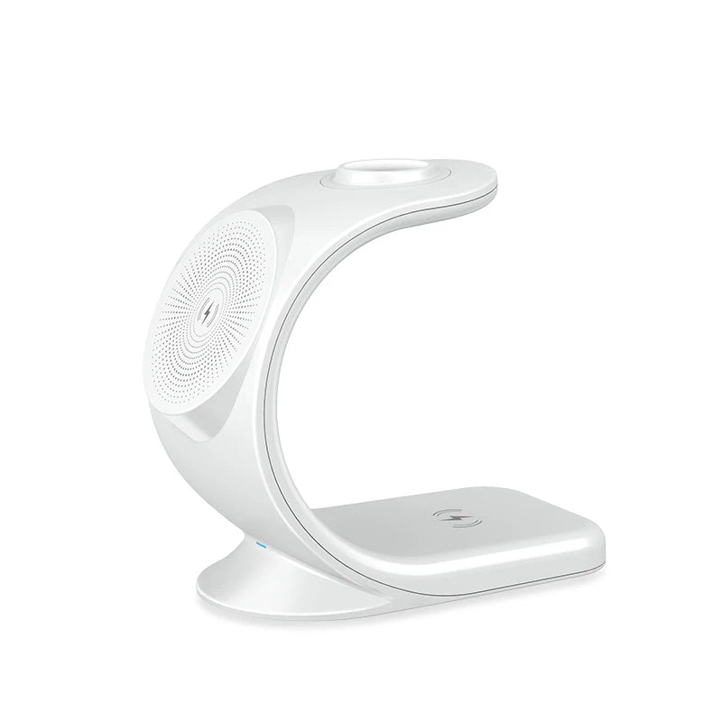 New Magnetic 3 in 1 Wireless Charger for Smart Phone/12 5-15W Wireless Charging Station for Watch/Earphones Phone Holder/Bracket