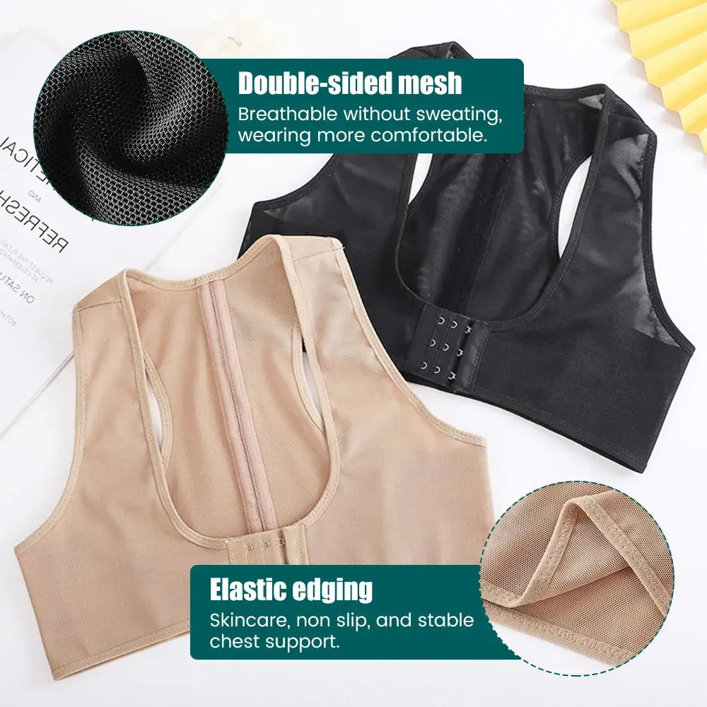 Women Chest Posture Corrector Invisible Body Shaper Corset Belt Back Shoulder Support Brace Posture Correction for Health Care