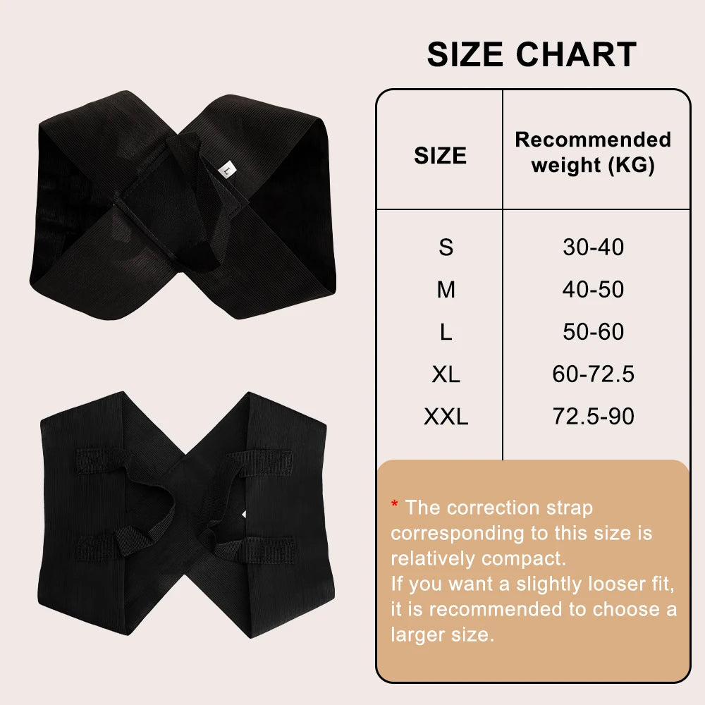 Adjustable Upper Back Support Brace - Comfort Fit for Daily Wear