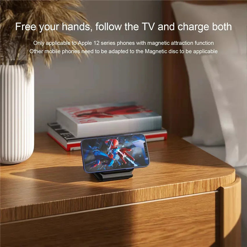 3-in-1 Foldable Wireless Charging Station – Fast Charger for Phone, Watch & Earbuds
