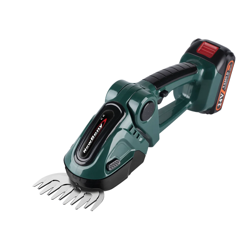 NEWBENY 2 IN 1 Electric Hedge Trimmer Cordless Portable High Power Household Lawn Mower Rechargeable Pruner Weeding Garden Tools