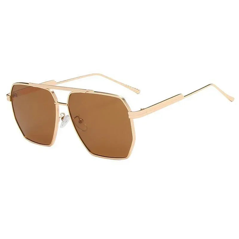 Fashion Sunglasses Men Women Vintage Luxury Brand Design Metal Sun Glasses Shades UV400 Oculos De Sol