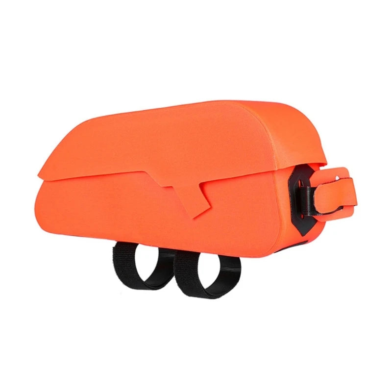 A1A2 Magnetic Upper Front Tube Bag Waterproofed Mountain Bike Cycling Storage Bag for Daily Commutes