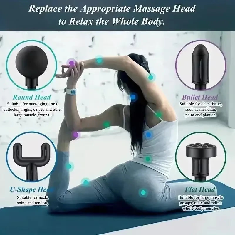 PowerPulse™ Mini Massage Gun – Smart Relief in the Palm of Your Hand