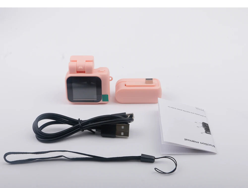 Mini Camera With Screen HD 1080p With Flash Lamp And Battery Dock Portable Retro Ultra Compact Mini Camera Video Recorder Y4000