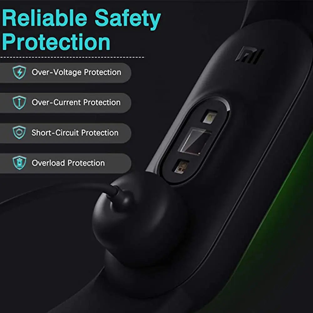 Magnetic Charger For Xiaomi Mi Band 8 7 6 5 4 3 USB Charging Cable for MiBand 2 Charging Cable Wire for Smart Bracelet Chargers
