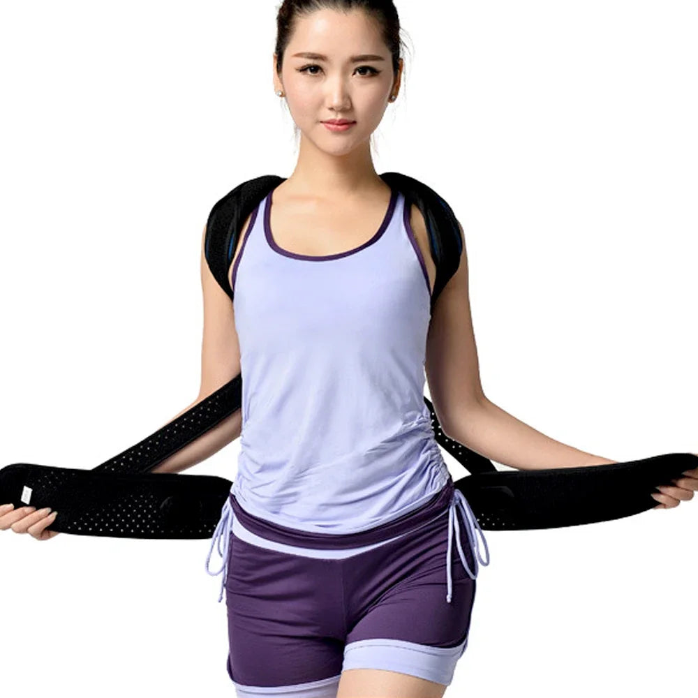Posture Perfect Adjustable Back Brace – Pain Relief & Full Support for Men & Women
