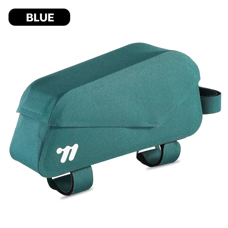 WEST BIKING Waterproof Bicycle Top Tube Bag Lightweight Bike Frame Pack Durable Cycling Storage Bag for Mountain and Road Bikes