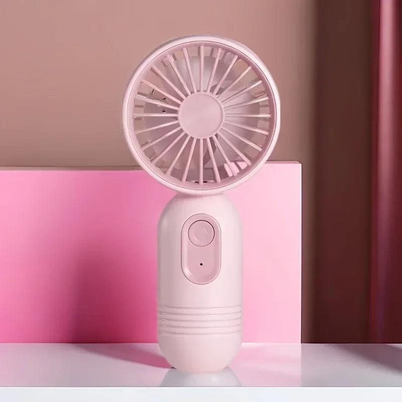 Travel, and Camping Mini Portable Fan USB Charging 3-speed - Handheld Fan for Men and Women Suitable for Office, Outdoor