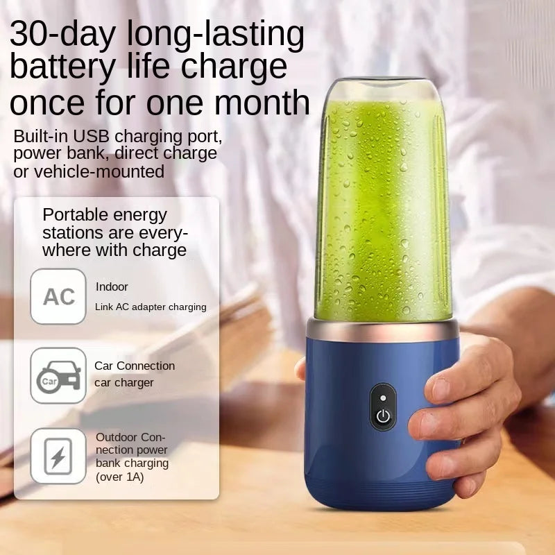 MIJIA™ Mini Juicer – Portable Power for Smoothies, Shakes & More