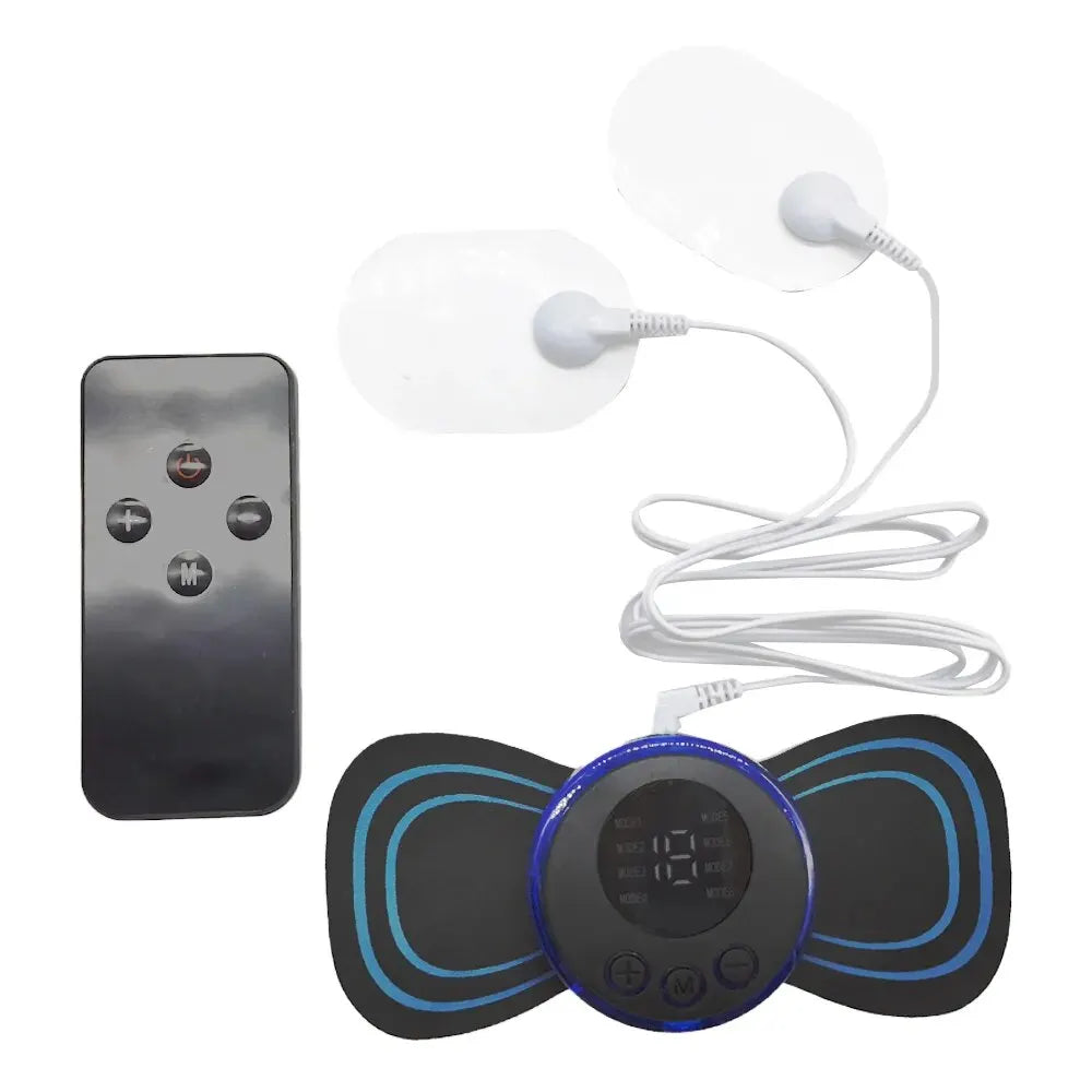 8-in-1 Rechargeable EMS Neck Massager – Relaxation at Your Fingertips