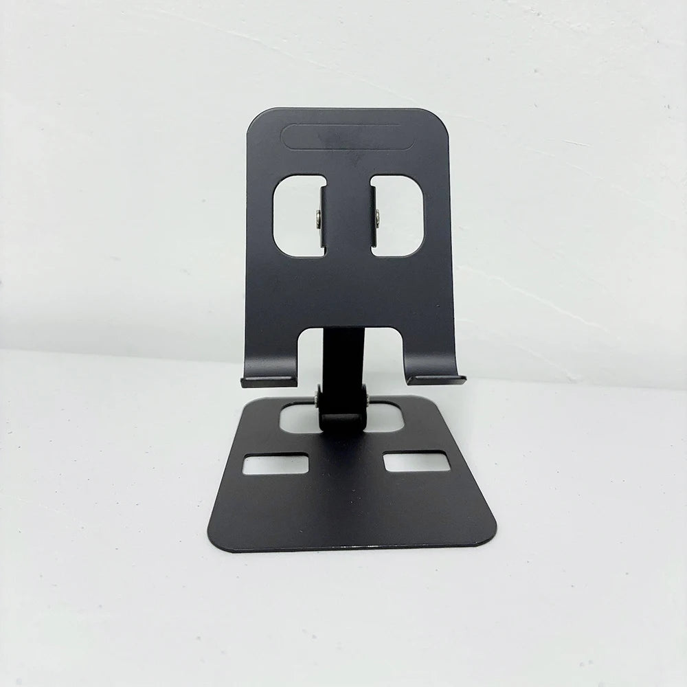 AeroStand™ Universal Aluminum Tablet & Phone Holder – Premium Adjustable Folding Desktop Mount