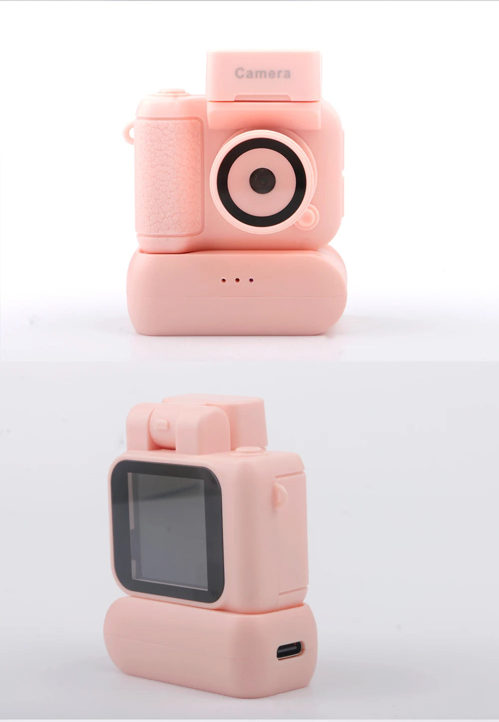 Mini Camera With Screen HD 1080p With Flash Lamp And Battery Dock Portable Retro Ultra Compact Mini Camera Video Recorder Y4000