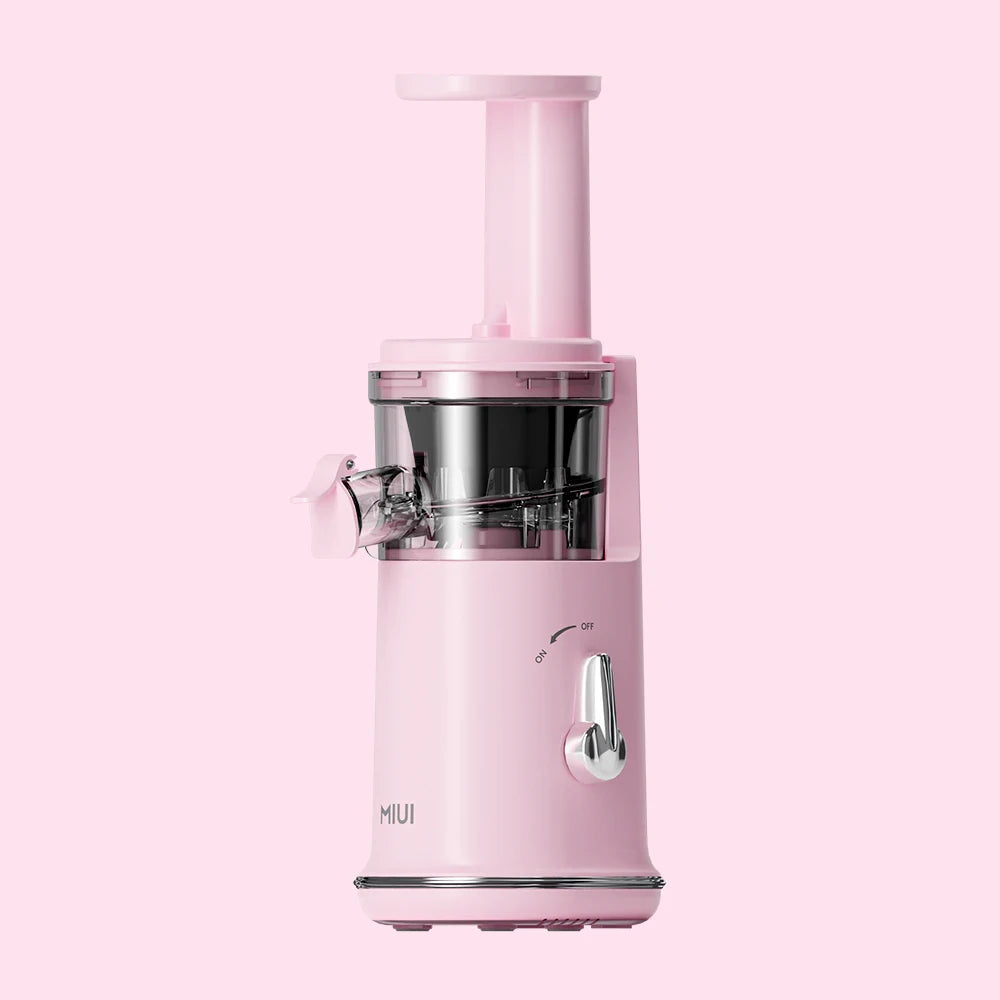 MIUI Petit Slow Juicer Portable Electric Juice Extractor Lemon Fruit Juice Maker Blender Easy Clean Can Make Ice Cream Mini-Pro