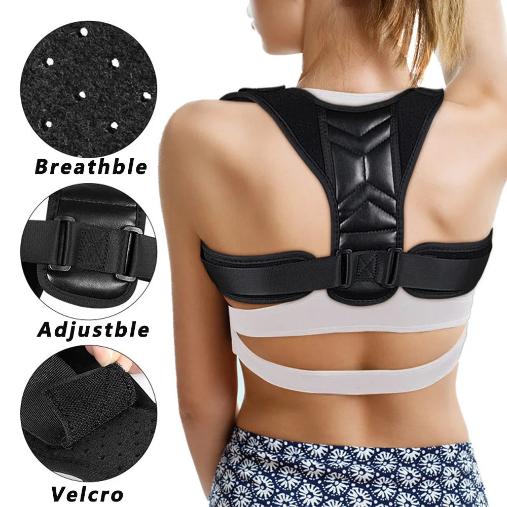 AlignWell™ Premium Posture Corrector – Elegant Upper Back & Shoulder Support for Men & Women