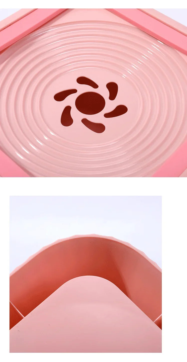 Pet Water Fountain Anti-spill Slow Drinking Dog Water Bowl Filter Non-wet Mouth Removable Pet Water Fountain Pet Supplies