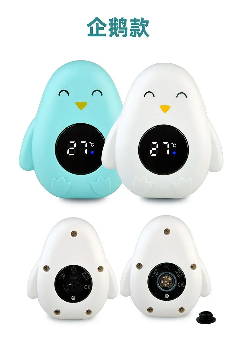 Digital Baby Bath Thermometer – Floating LED Temp Tester with Safety Alarm & Fun Cartoon Design