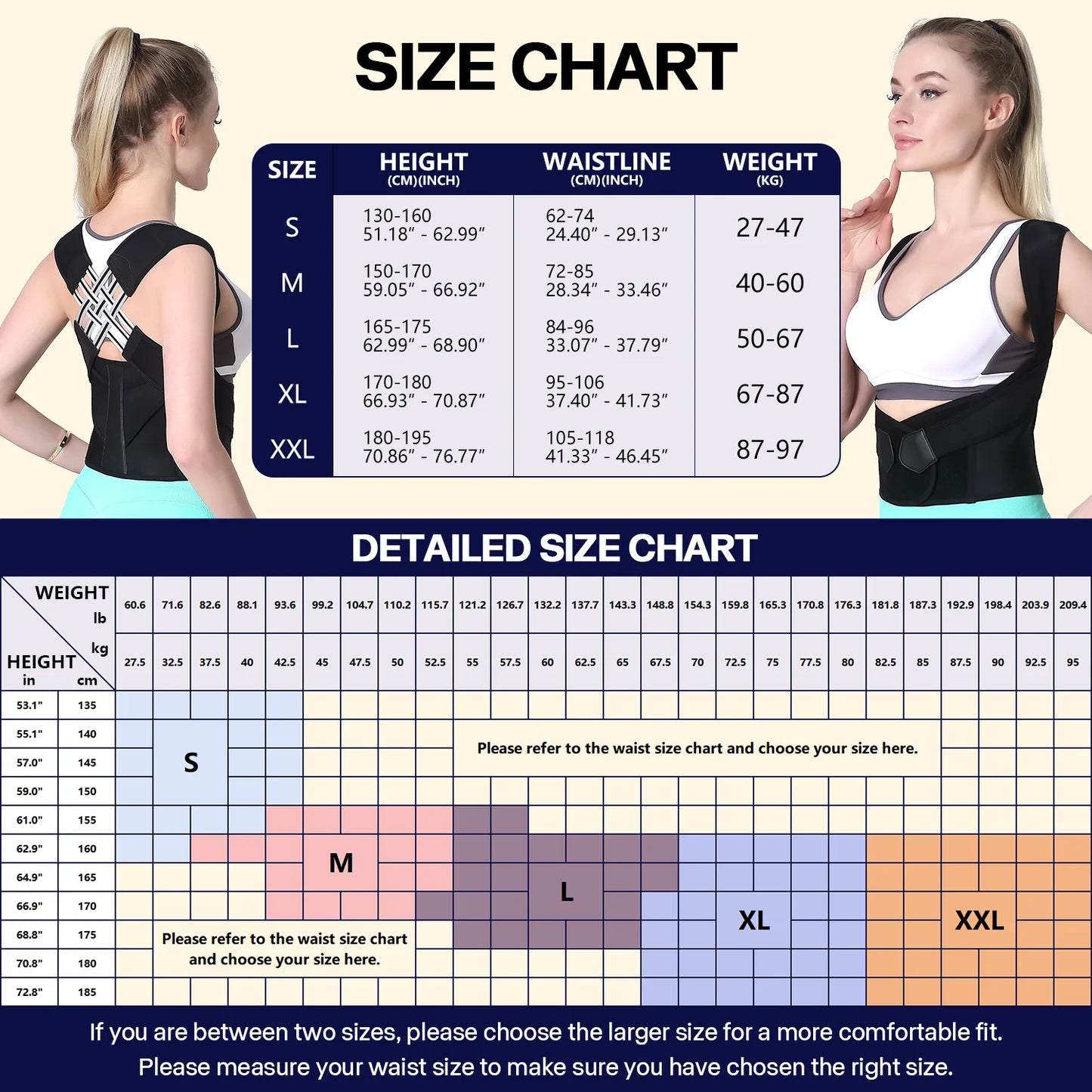 Adjustable Back Posture Corrector Belt Women Men Prevent Slouching Relieve Pain Posture Corrector