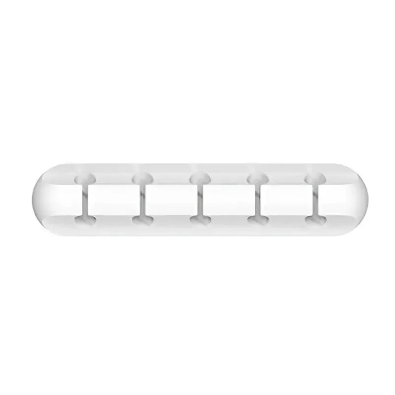 LuxeHold™ Cable Organizer Set – Elegant Silicone Cord Management for the Modern Workspace