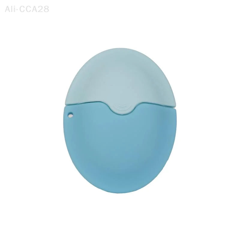 Silicone Suncream Roller Applicator Refillable Oval Isolation Lotion Cream Bottles Stitching Color Cosmetics Tool Travel