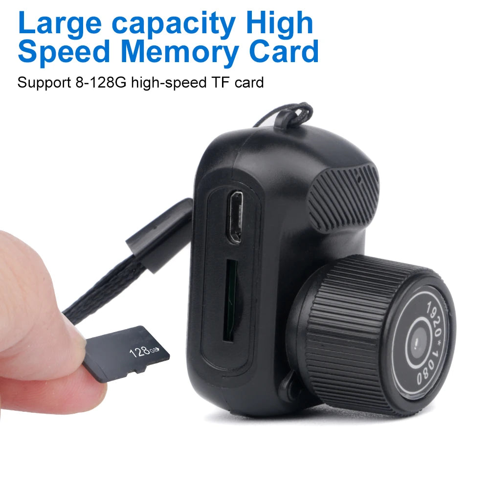 Mini Camera With Screen HD 1080p With Flash Lamp And Battery Dock Portable Retro Ultra Compact Mini Camera Video Recorder Y4000