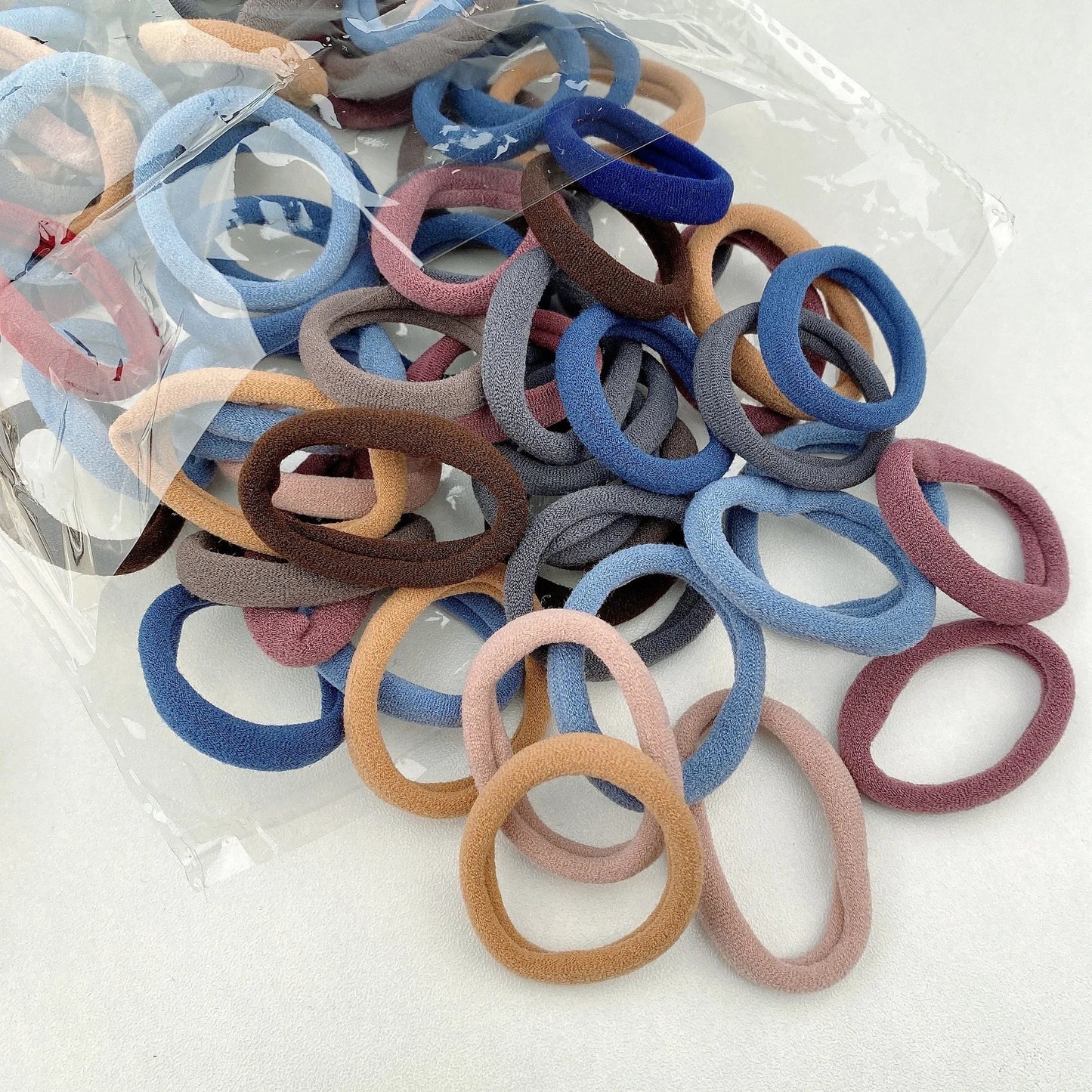 50-Piece Premium Elastic Hair Bands