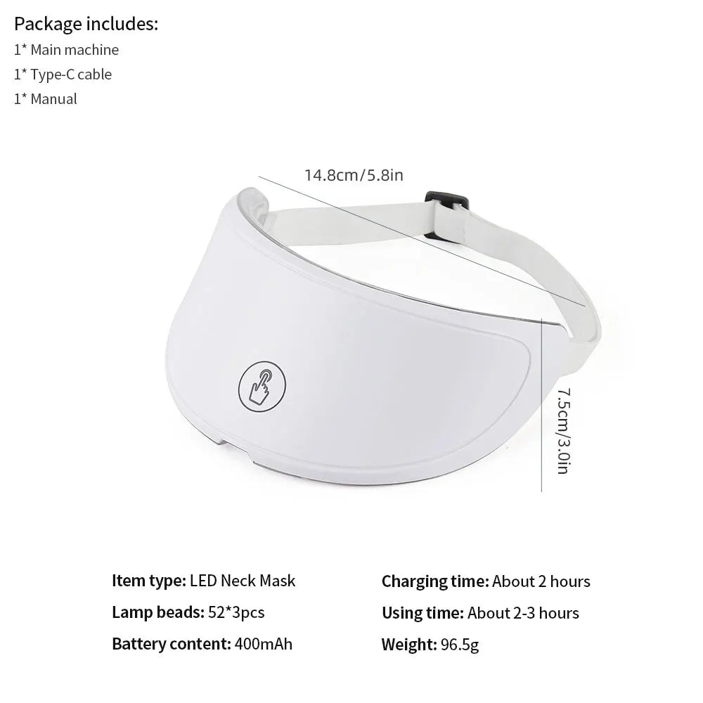 LED Face & Neck Beauty Massager – Skin Tightening & Rejuvenation Device