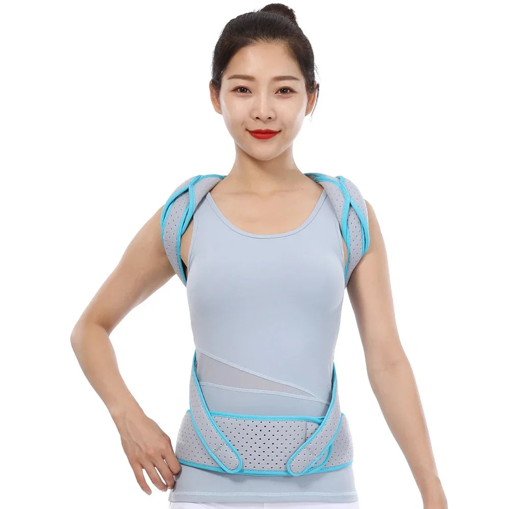Posture Perfect Adjustable Back Brace – Pain Relief & Full Support for Men & Women