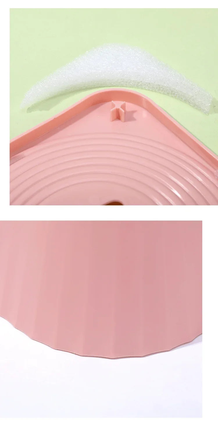Pet Water Fountain Anti-spill Slow Drinking Dog Water Bowl Filter Non-wet Mouth Removable Pet Water Fountain Pet Supplies