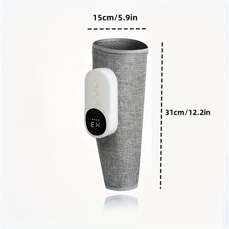 1pc Electric Leg Massager with Air Compression, Heated Calf & Foot Massage, Rechargeable Lithium Battery, No Wires, Ideal Gift for Mother'S Day, Father'S Day, Christmas, Mother'S Day Gift|Modern Leg Massager|USB Charged Devic