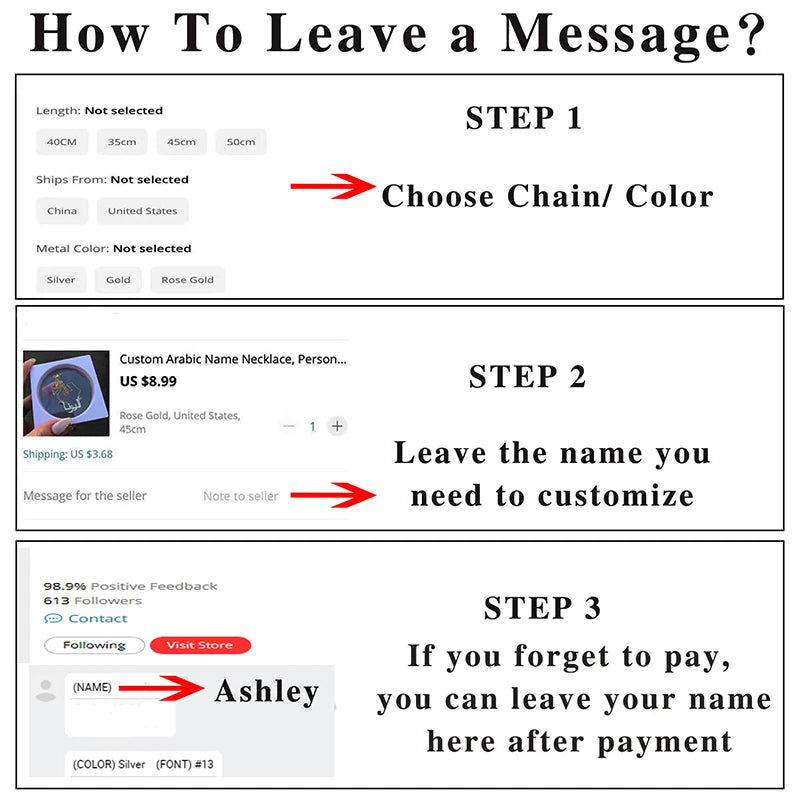 Personalized Name Necklace Gold Stainless Steel Name Necklace Customized Name Necklaces,Custom Pendant, Charm Women Jewelry Gift