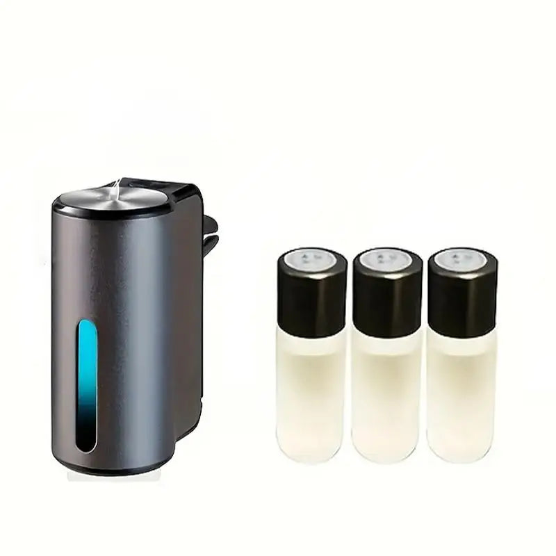 Car Air Freshener With Three Adjustable Intensity Levels, Car Aroma Diffuser, Portable- Freshener Perfume Fragrance