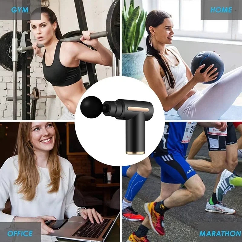 PowerPulse™ Mini Massage Gun – Smart Relief in the Palm of Your Hand